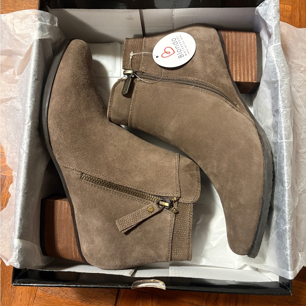 Blondo ankle booties